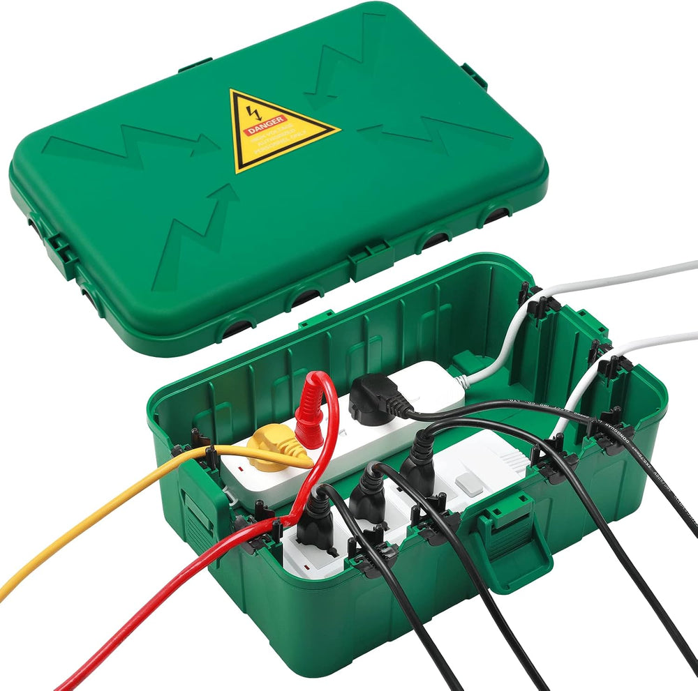 Hrensaw Large Outdoor Electrical Box(12.5x8.5x5inch),IP54 Waterproof Outdoor ...