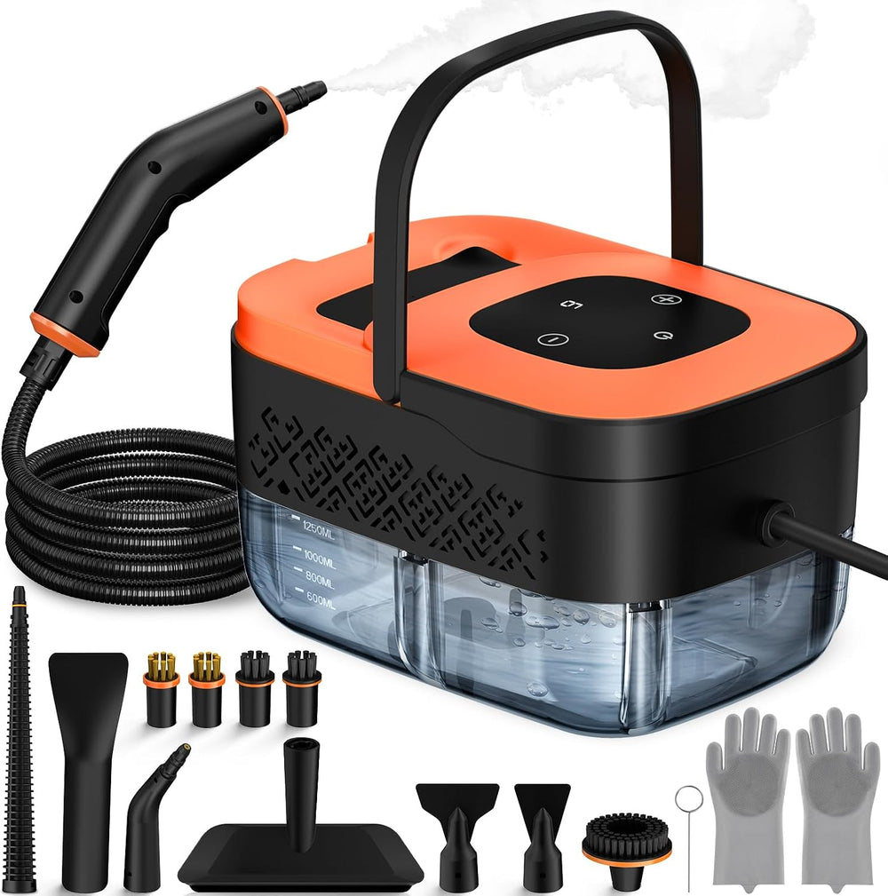 Steam Cleaner, Portable Steamer (16pcs)
