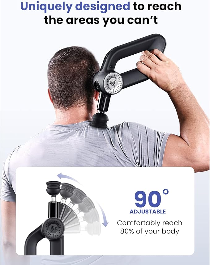 BOB AND BRAD D6 Pro Massage Gun Deep Tissue Percussion