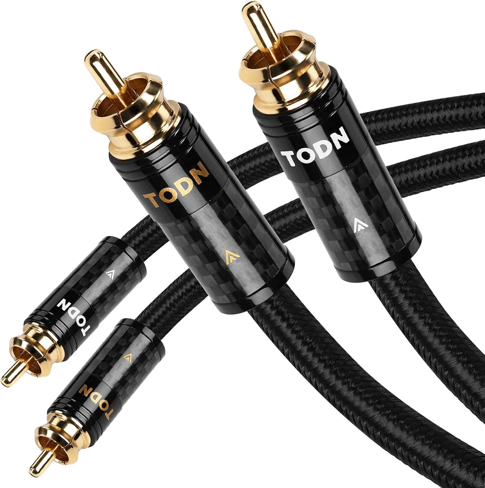 TODN Audiophile RCA Cables 3ft