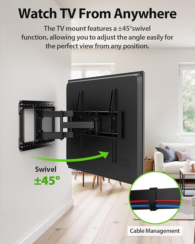 USX MOUNT Full Motion TV Wall Mount