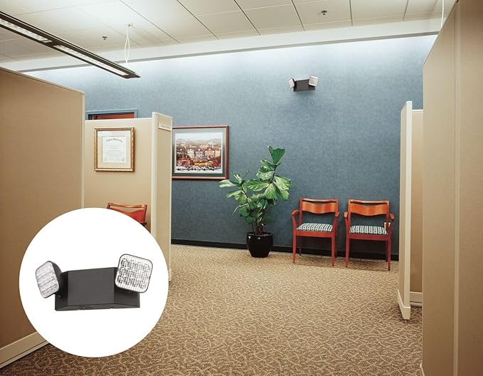 Lithonia Lighting Basics LED Emergency Light, Emergency Lighting