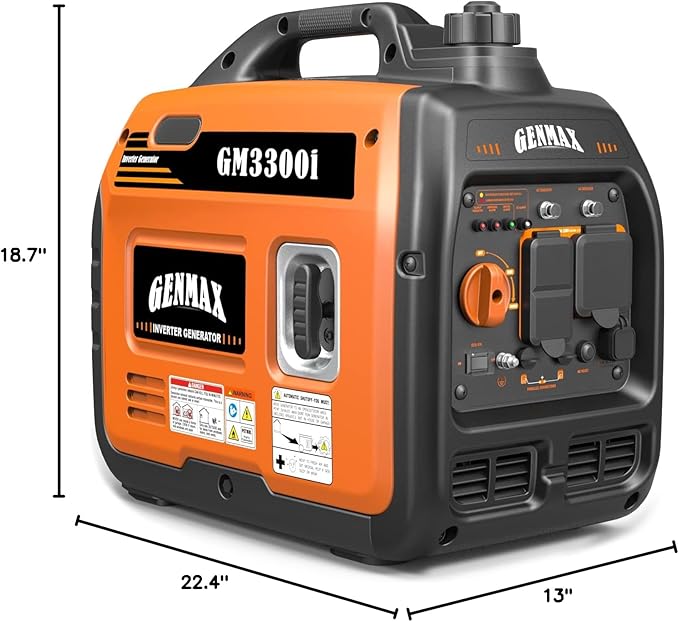 GENMAX Generator，EPA Compliant, Eco-Mode Feature, Ultra Lightweight