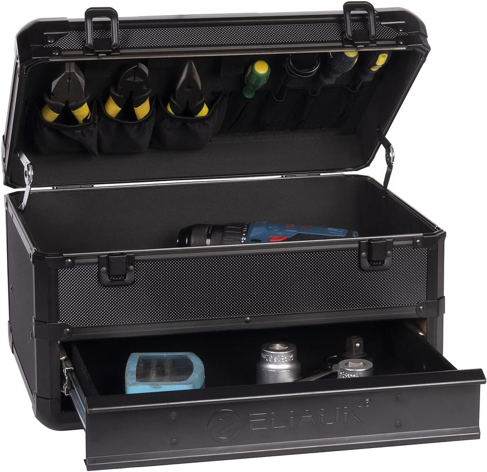 E ELIAUK Tool Box Tool Organizer Storage Cabinet Carry Case Toolbox with Drawers
