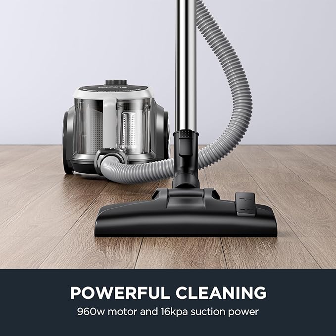 Eureka Bagless Canister Vacuum Cleaner, Lightweight Vac