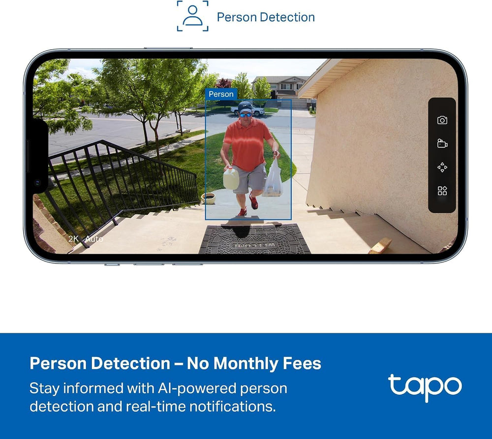 Tapo 1080p Outdoor Wireless Security Camera, Battery Powered, C400(3-Pack)