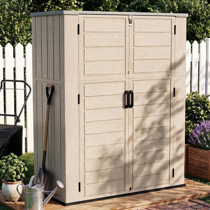 Storage Shed Weather Resistant Resin Outdoor