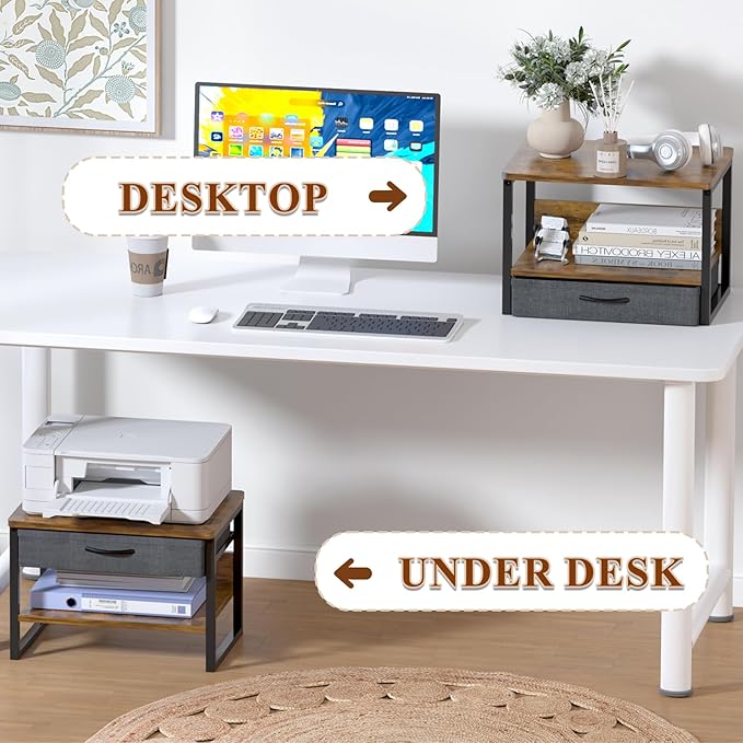 MARTY Printer Stand with Storage Drawer