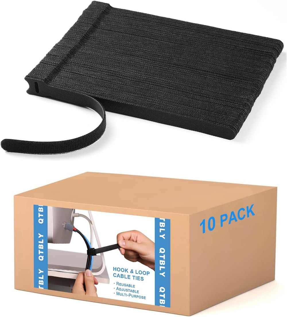 1,000 PCS 8 Inches Reusable Cable Ties | Adjustable Cord Wraps, Cable Straps ...