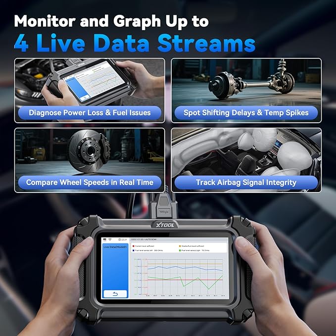 XTOOL D5S OBD2 Scanner
