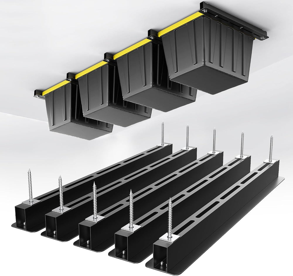 EVERHANGER Ceiling Storage Rack, Heavy Duty Overhead Garage Storage Rack