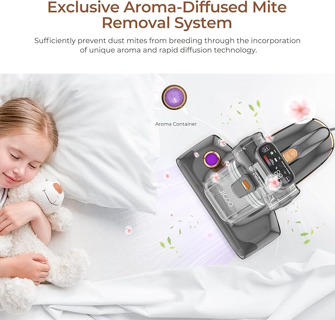 JIGOO T600 Bed Vacuum Cleaner