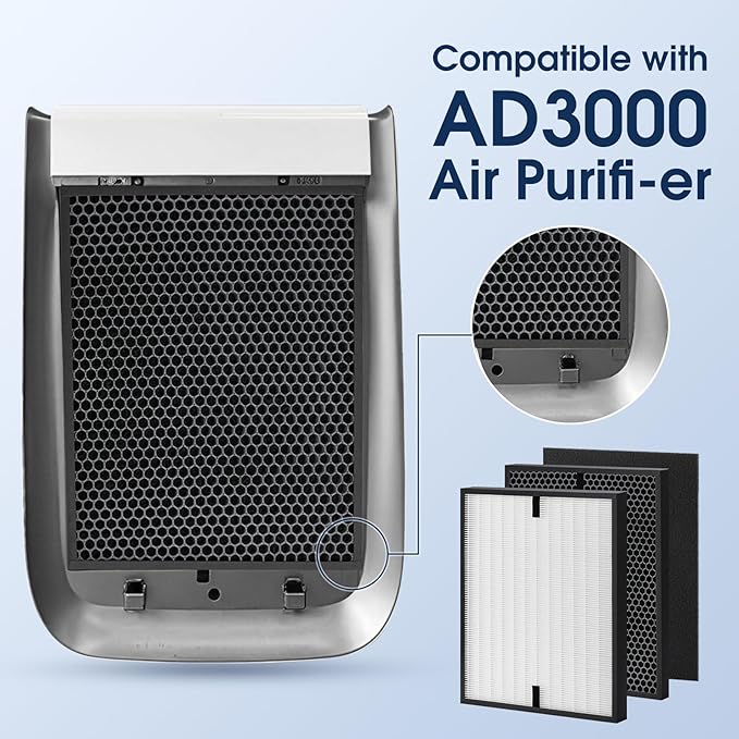 3000 Air Replacement Filters, Compatible (14 Pack)