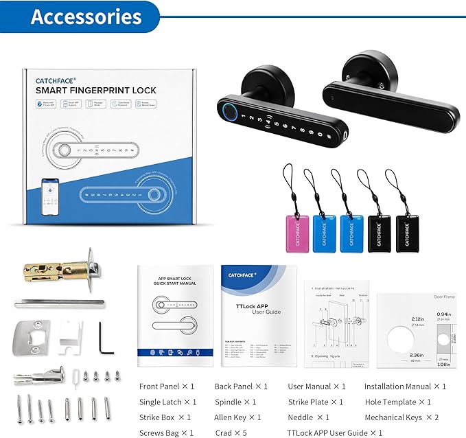 CATCHFACE Smart Fingerprint Lock