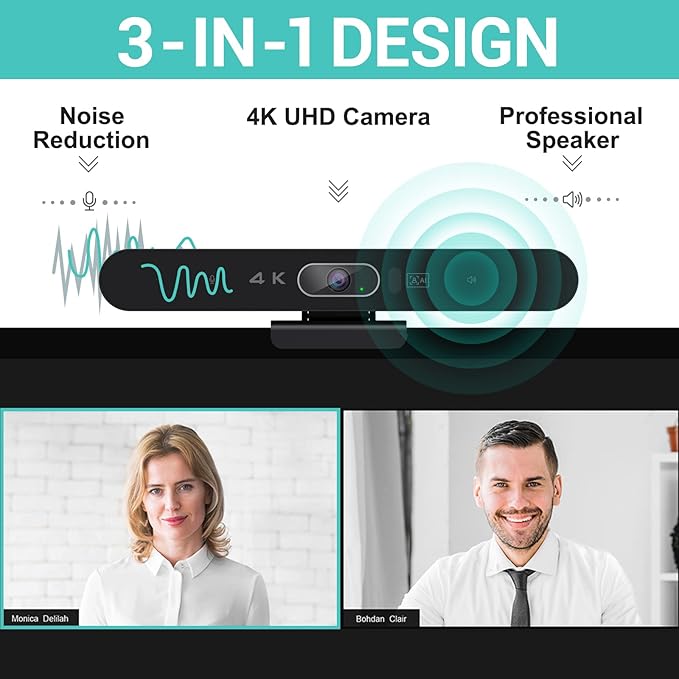 RayBit 4K Pro Audio and Video Conference Room Camera