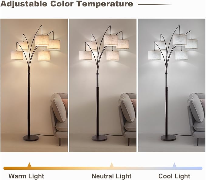 Fansdrick Dimmable Floor Lamp