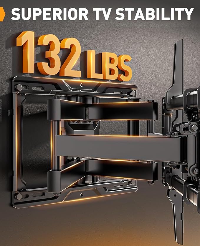 Perlegear Full Motion TV Wall Mount