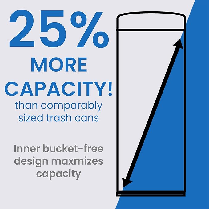 iTouchless 13 Gallon Kitchen Trash Can