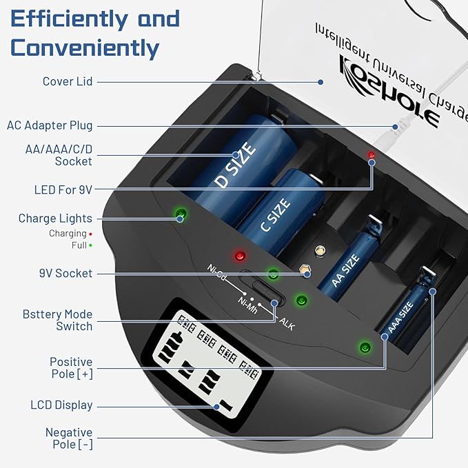 Universal Rapid Battery Charger