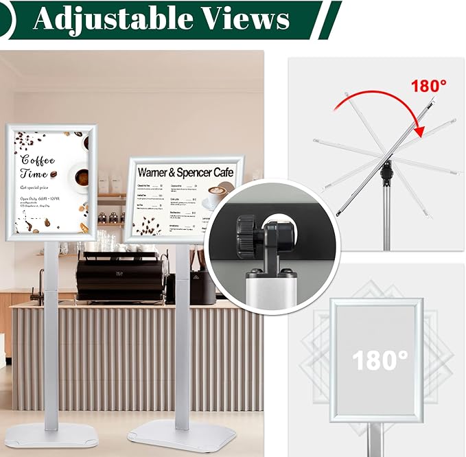Heavy Duty Pedestal Sign Holder