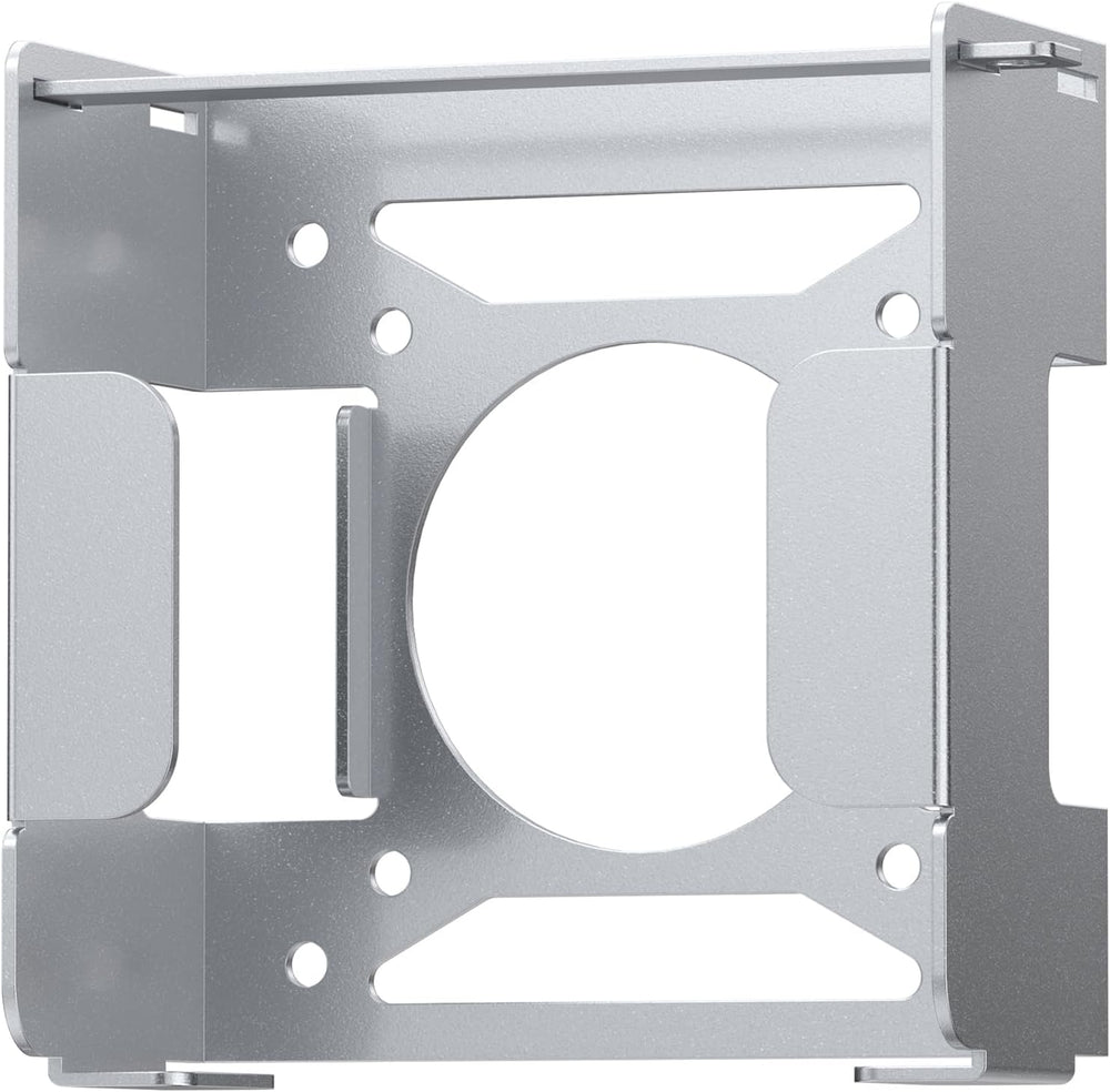 Fasgear Mac mini M4 Vesa Mount Pure Aluminum, Under Desk Mounting Bracket
