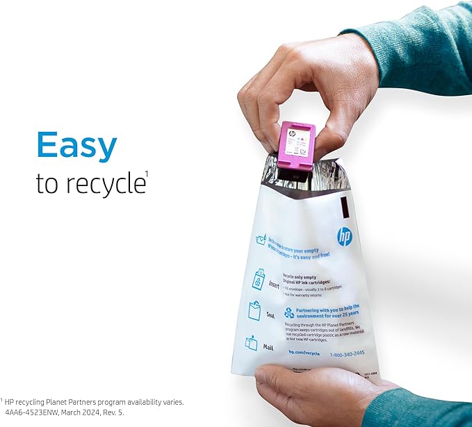 HP 64 Tri-Color Ink Cartridge | Works