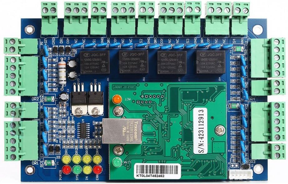 MENGQI-CONTROL Professional 4 Doors TCP/IP Network Wiegand 26/34 bit Access C...