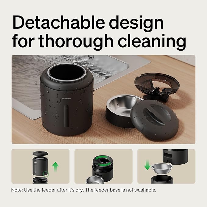 PETLIBRO Automatic Cat Feeder, 5G WiFi Automatic Dog Food Dispenser
