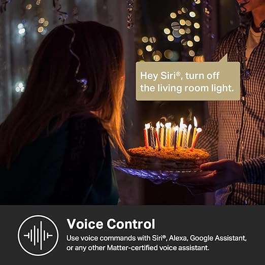 Kasa Smart Kasa Matter Smart Dimmer Switch: Voice Control w/Siri, Alexa &