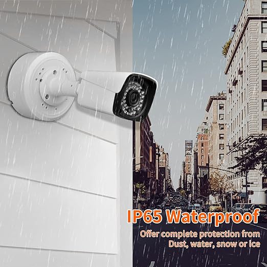 Universal Junction Box for Bullet Security Camera, Plastic Waterproof Junction