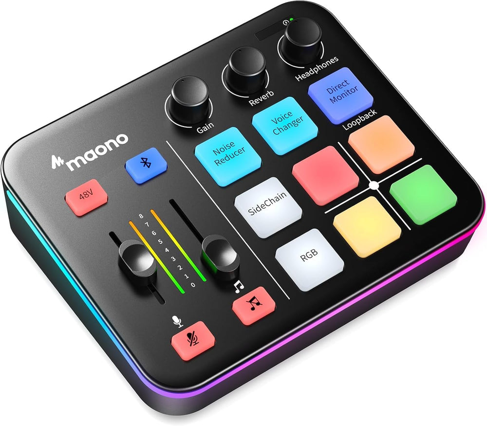 MAONO Gaming Audio Mixer, Audio Interface