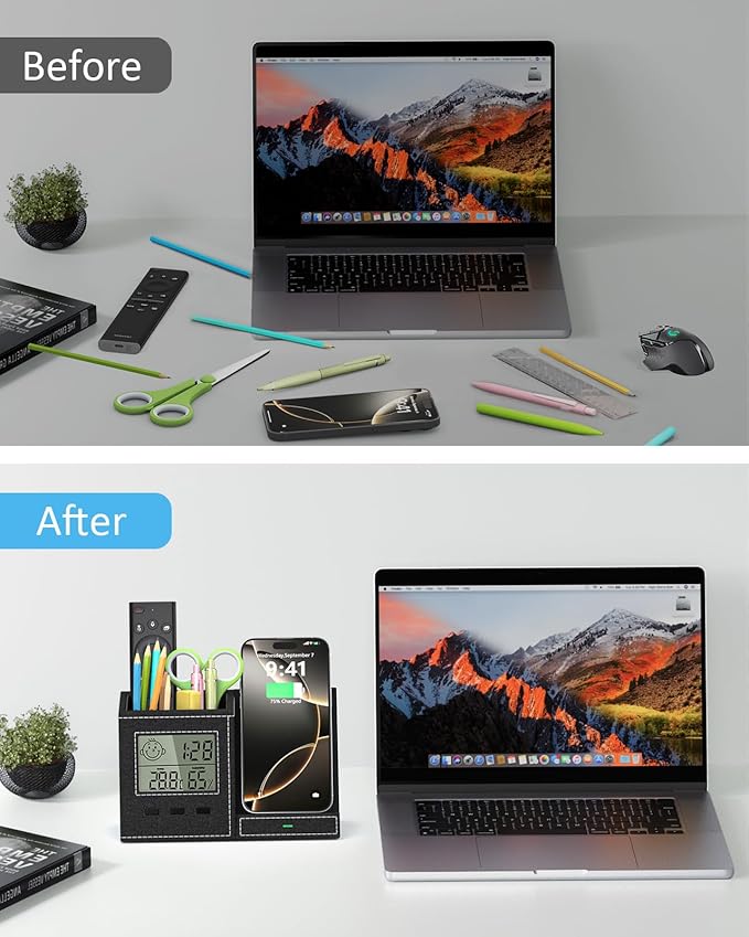 Multifunctional Pen Holder and Organizer