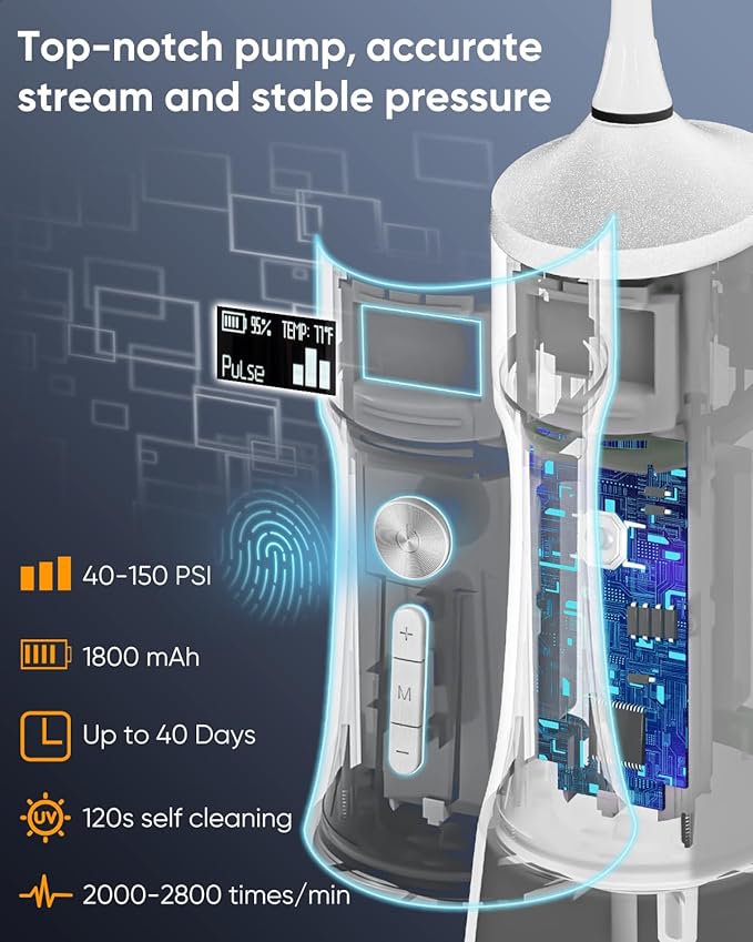 MySmile LP221 Cordless Water Flossers