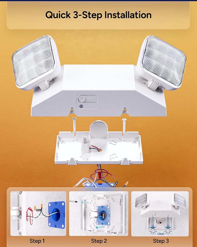 Sunco 6 Pack LED Emergency Lights