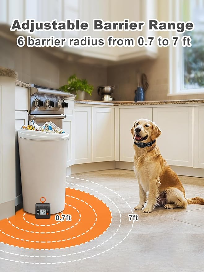 Wireless Pet Barrier with 2 Transmitters
