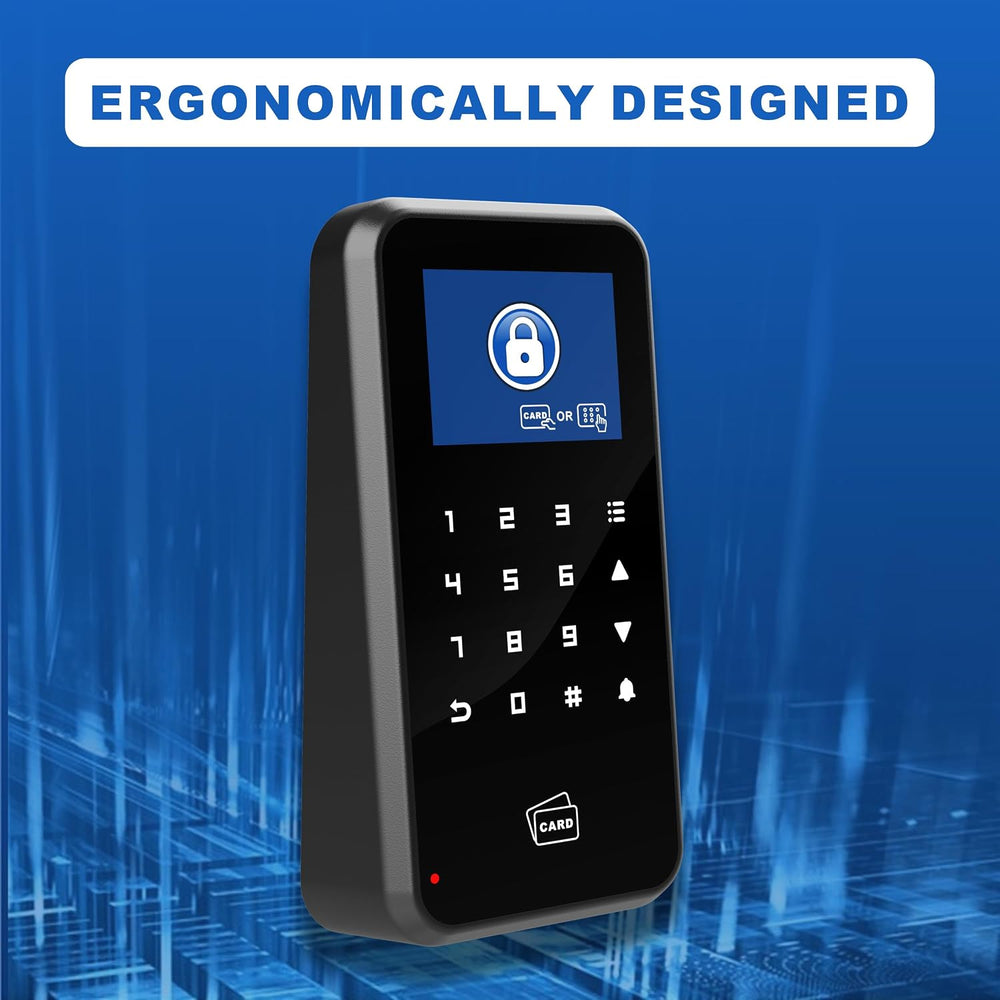 UHPPOTE WiFi Access Control Keypad 2.4-inch Display Touch Keypad 125khz