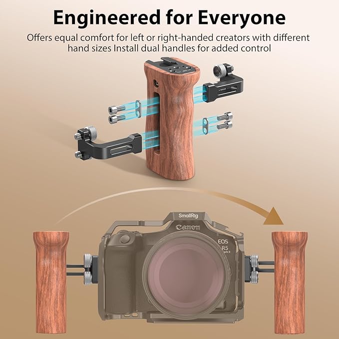 SmallRig Wooden Side Handle