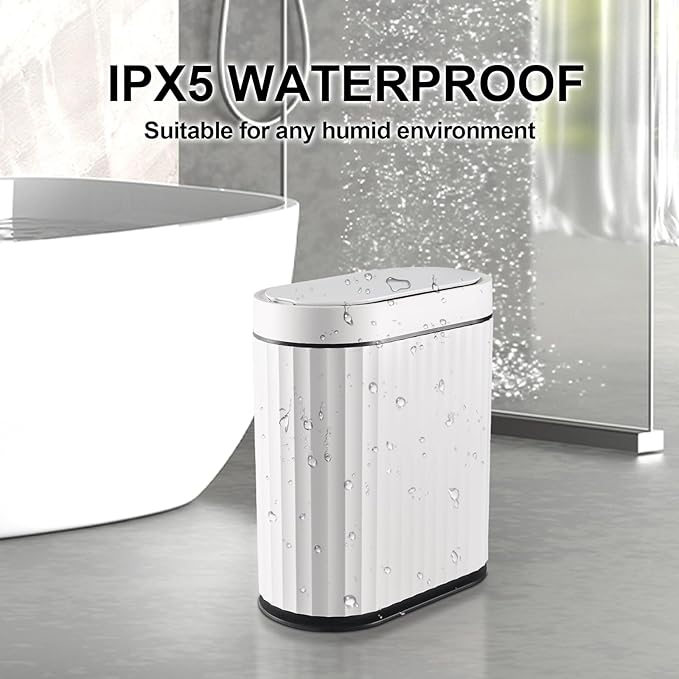 ELPHECO Bathroom Trash Can