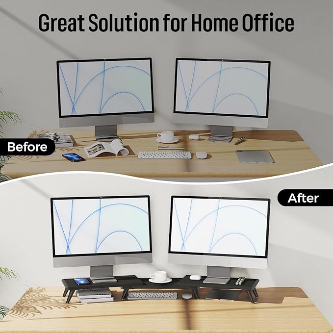 loukin Dual Monitor Stand Riser