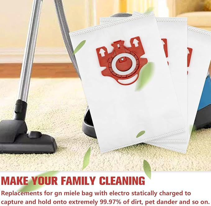 3D Airclean Dust Bags Replacement