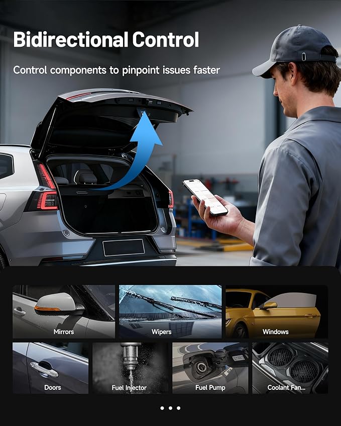 TOPDON TopScan Pro OBD2 Scanner Bluetooth, Bi-Directional Scan Tool