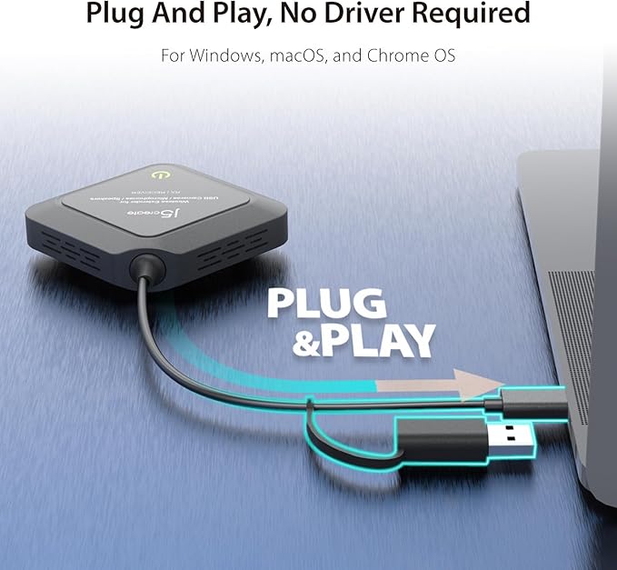 j5create Wireless Extender for USB Webcam, Microphones, or Speakers, No USB