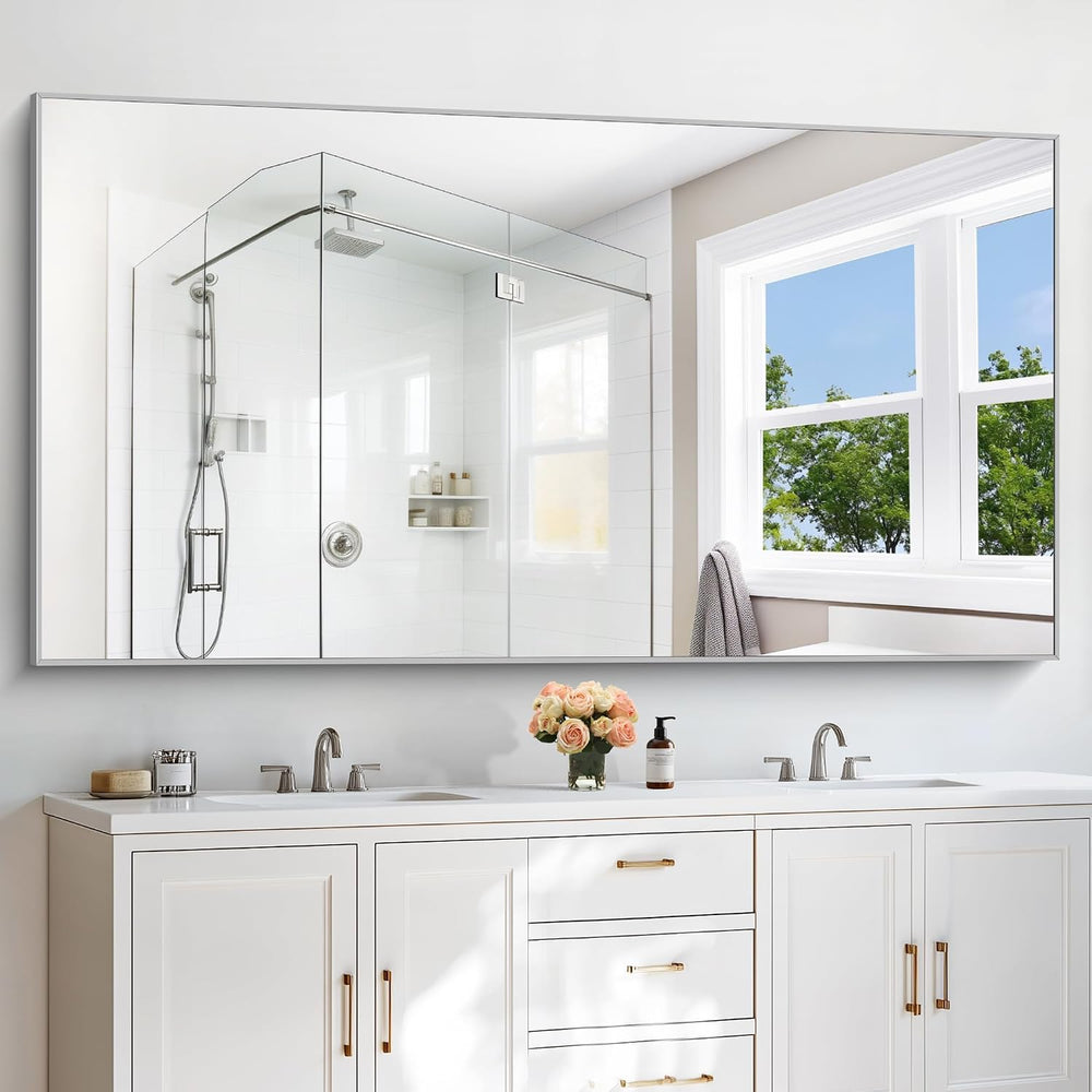 30x72inch Bathroom Mirror, Large Rectangular Wall Mirror