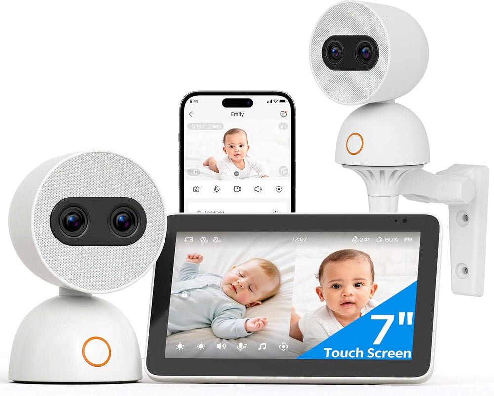 Simsky Split Screen Video Baby Monitor