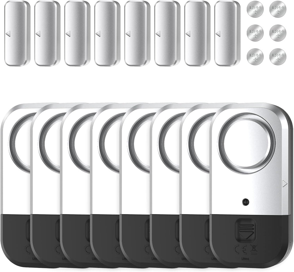 ANKOSHUN Door Window Alarm Sensors (8 Pack)