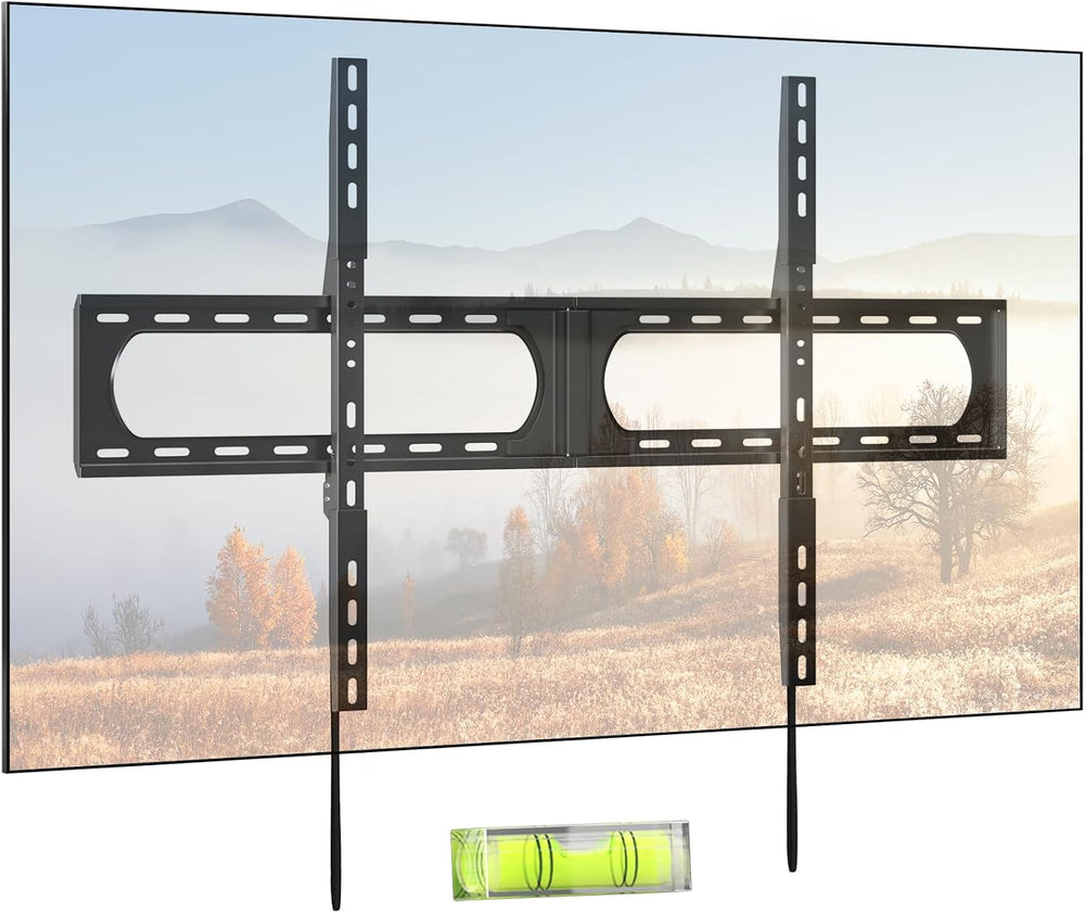 PUTORSEN 37-140'' Heavy Duty TV Wall Mount, Low Profile Fixed TV Wall...