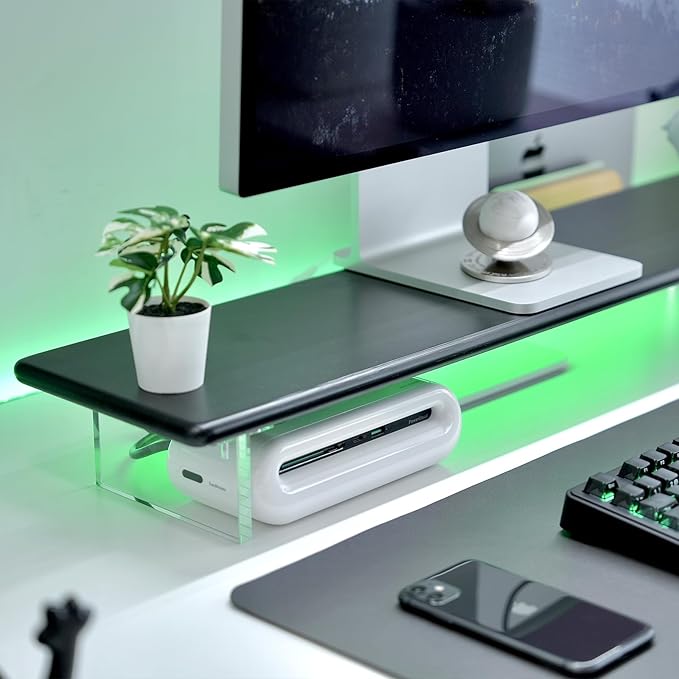 ROCDEER Bamboo Monitor Stand Riser