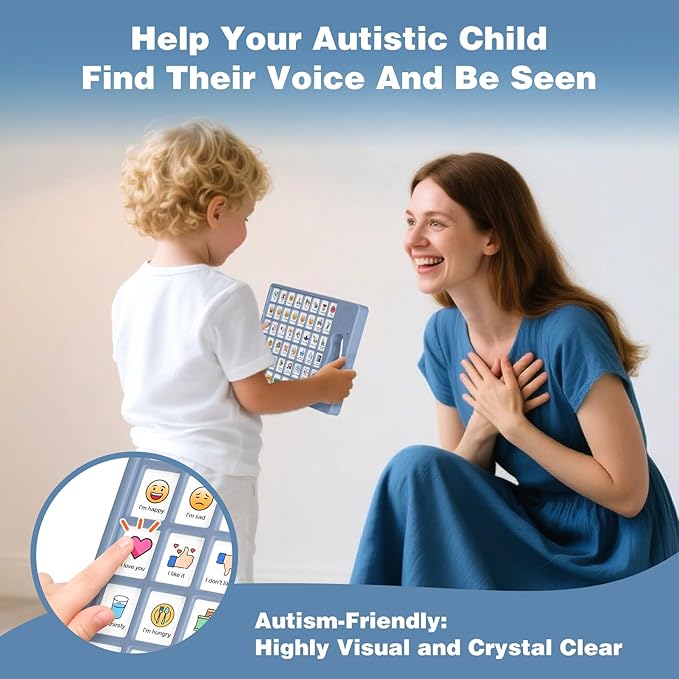 Joyreal AAC Device for Autism, Non Verbal Communication Tools for Speech