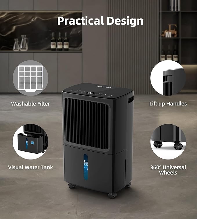 2500 Sq.Ft Dehumidifiers for Home