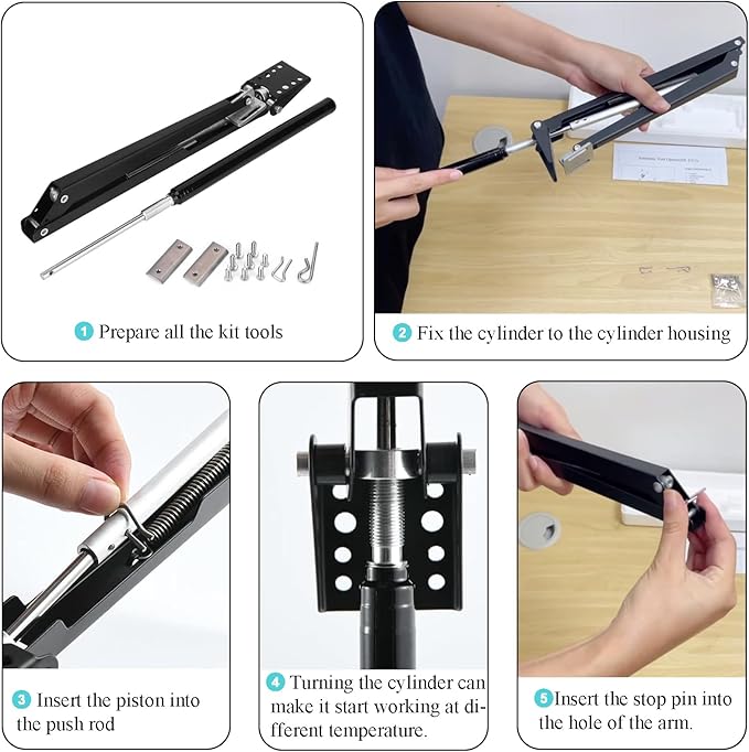 Automatic Window Opener for Greenhouse Solar Sensitive Auto Greenhouse Vent